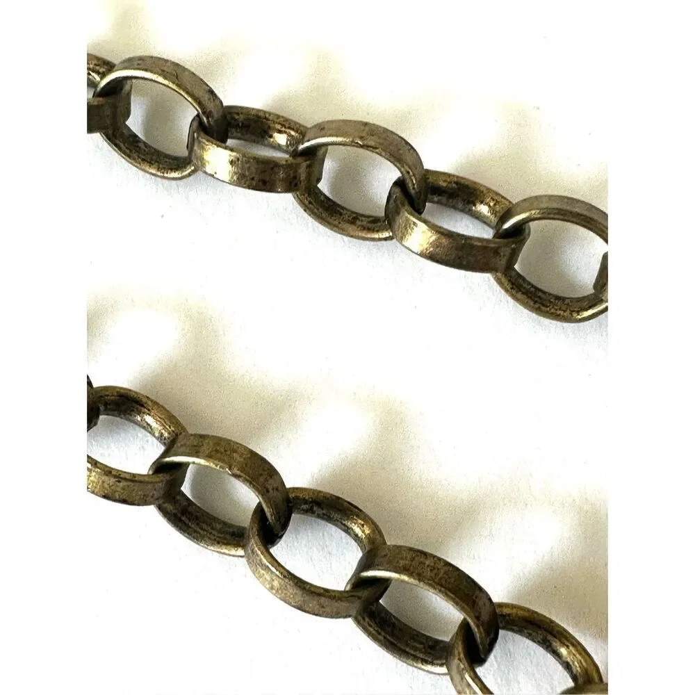 Loft amber colored chunky necklace